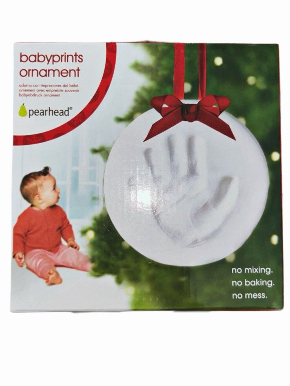 Babyprints Keepsake Ornament Maker No Mix No Bake